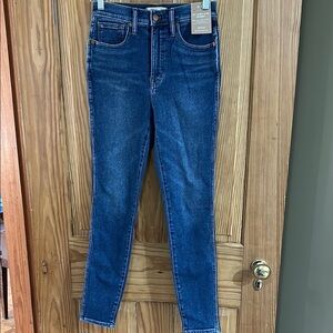 Madewell Women's 10” High-Rise Skinny Blue Jeans Size 26